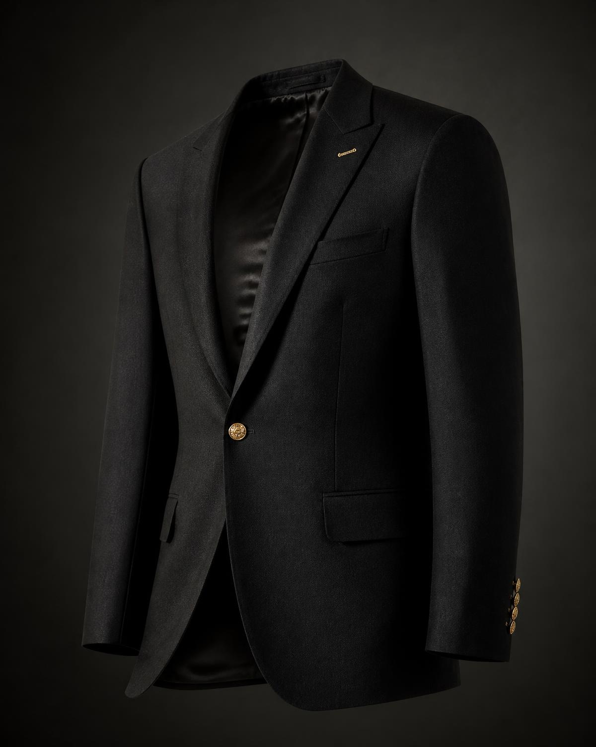 RYVORA Noir Tailored Blazer