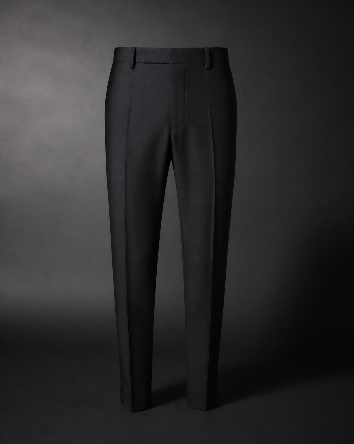 RYVORA Signature Black Trouser